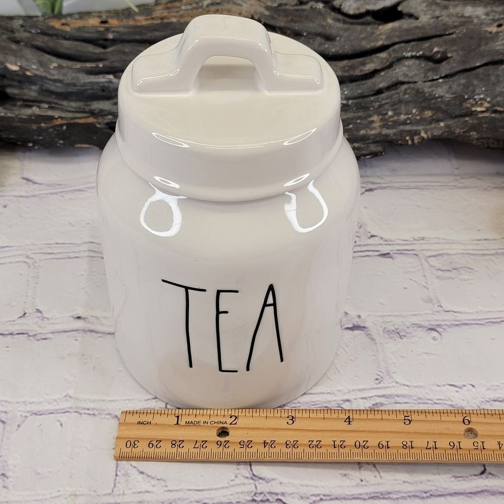 Rae Dunn TEA Ceramic Canister - Picture 8 of 9